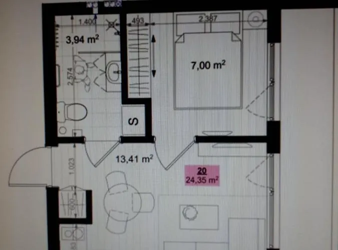 2 Kambariu Apartamentai *